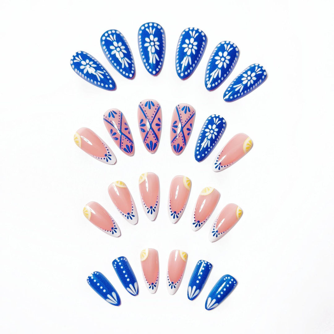 Artistic Floral Nail Art Set Kalsten