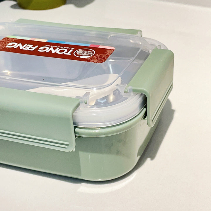 Multi-Compartment Stainless Steel Bento Lunch Box