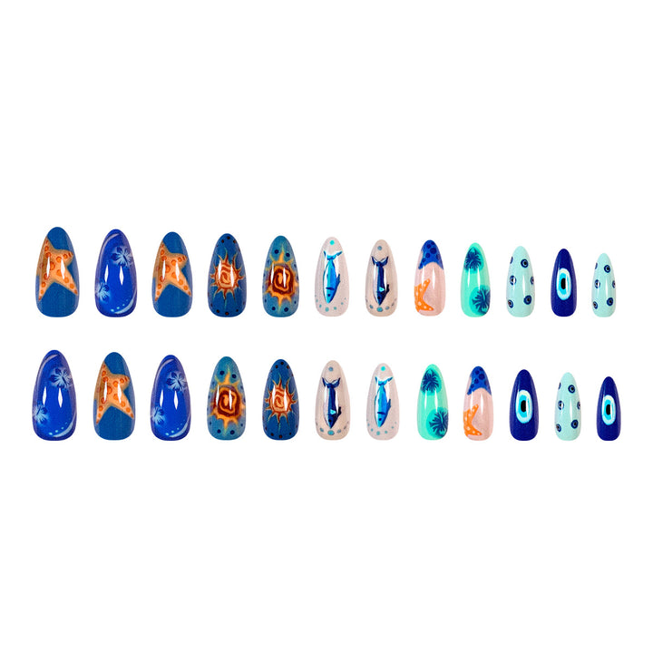Creative Aquatic Nail Art Kalsten