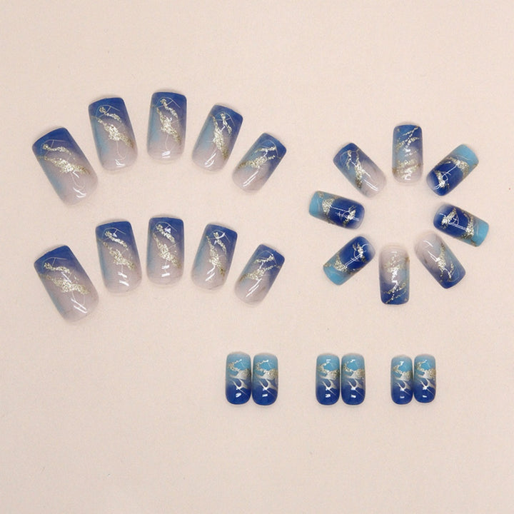 Artistic Abstract Nail Extensions Kalsten