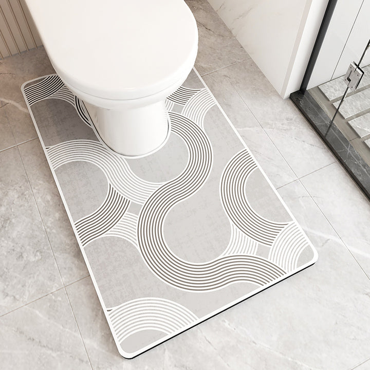 Decorative Bathroom Runner Mat Kalsten