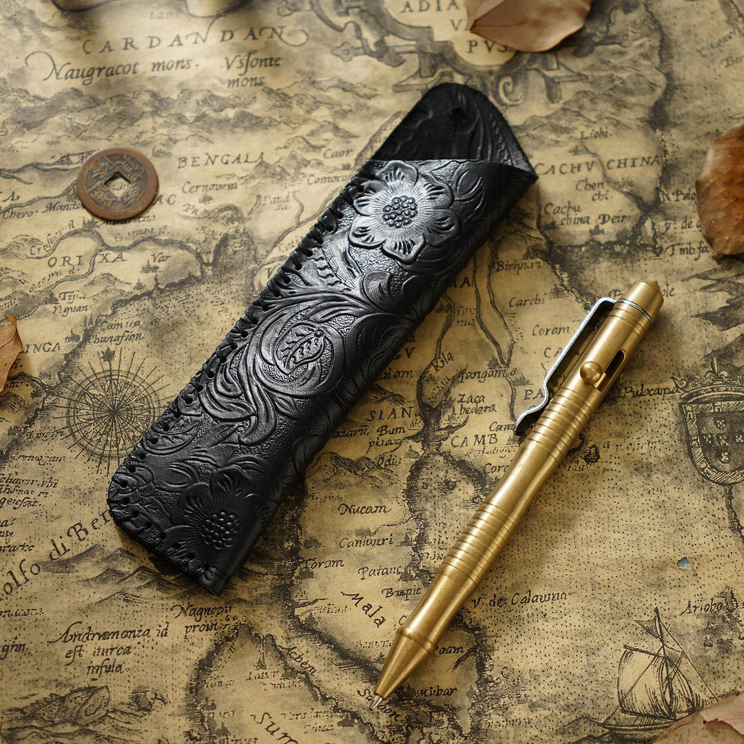 Handmade Leather Pen Case