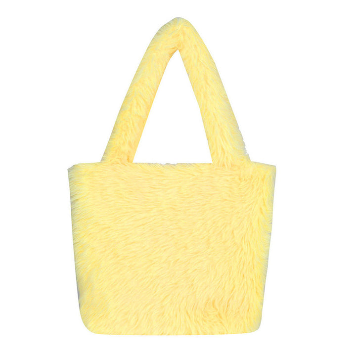 Cozy Faux Fur Tote Bag