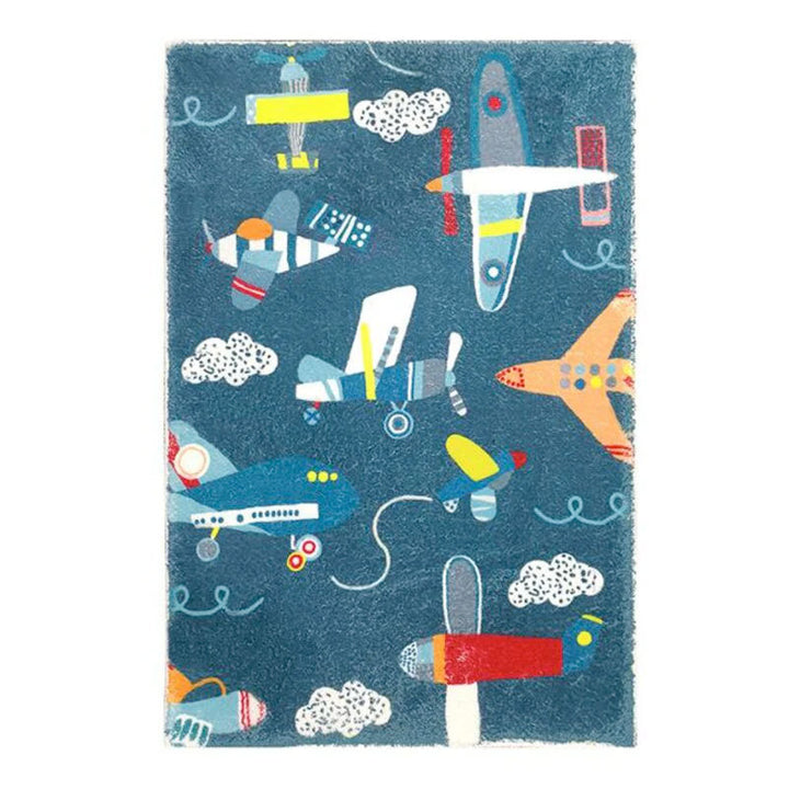 Cute Bunny-Themed Decorative Area Rug
