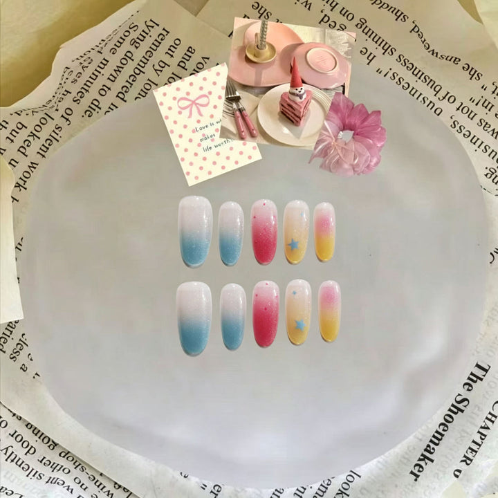 Artistic Ombre Nail Design Set Kalsten