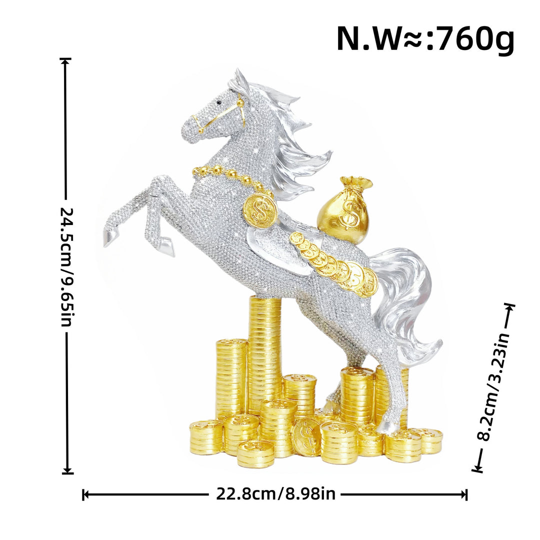 Decorative horse figurine Kalsten