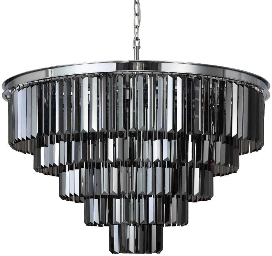 Crystal Tiered Chandelier