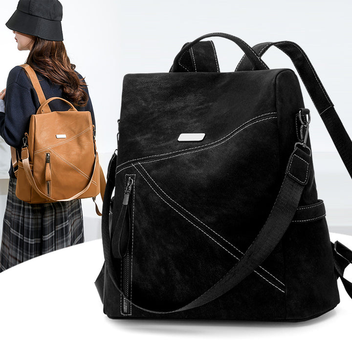 Multi-Functional Leather Backpack Kalsten