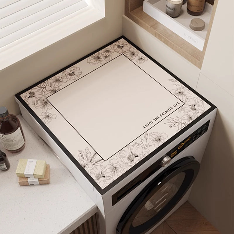 Decorative Laundry Counter Mat