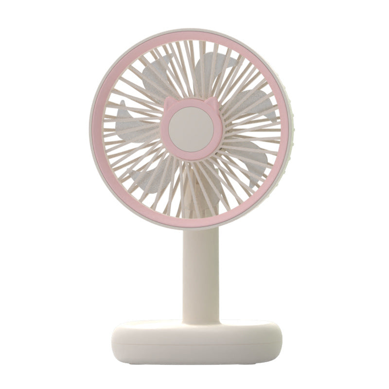Women's Portable Mini Fan with Cute Cat Design Kalsten