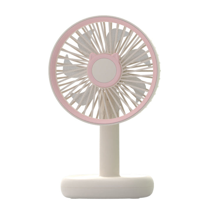 Women's Portable Mini Fan with Cute Cat Design Kalsten