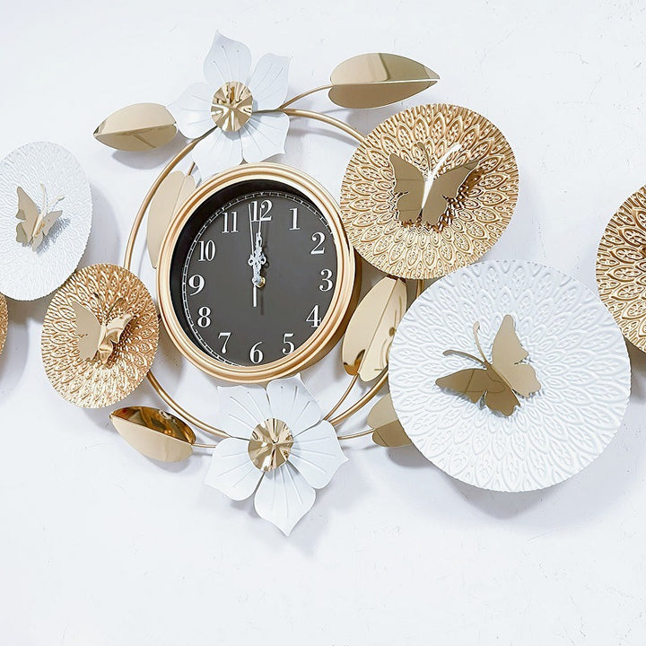 Decorative Butterfly Wall Clock Kalsten
