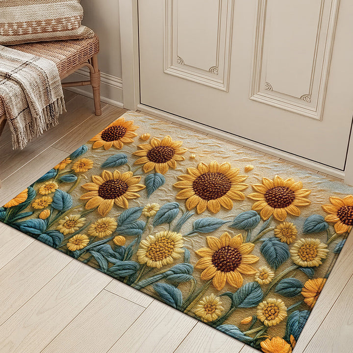 Elegant Floral Design Area Rug Kalsten