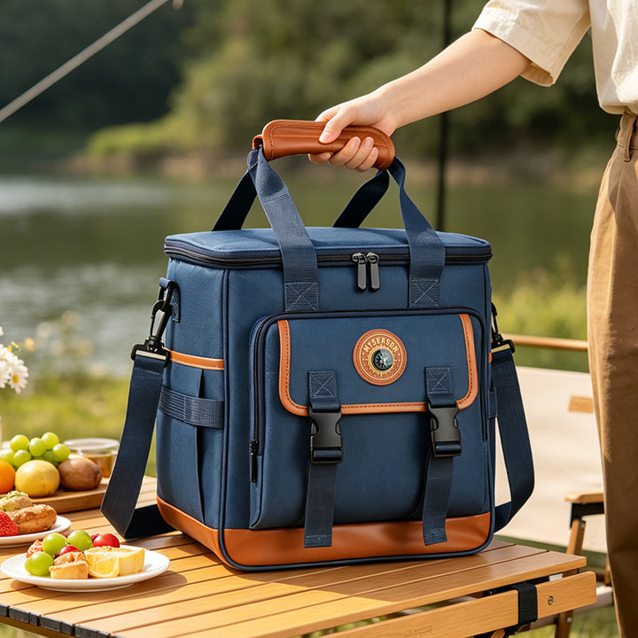 Stylish Multi-Pocket Tote Kalsten