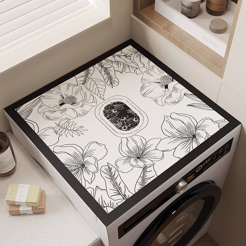 Decorative Laundry Counter Mat