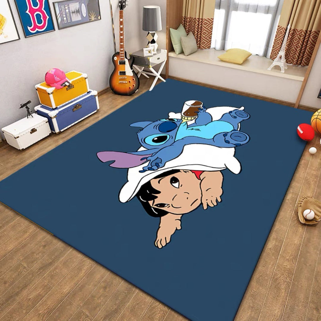 Cartoon-Themed Large Area Rug Kalsten
