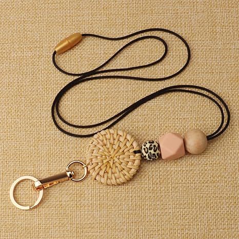 Decorative Bead Keychain Holder Kalsten