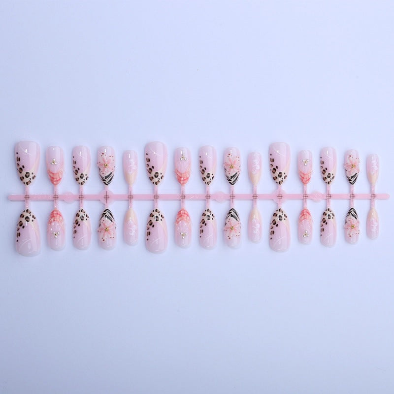 Chic Floral Design Press-On Nail Set Kalsten