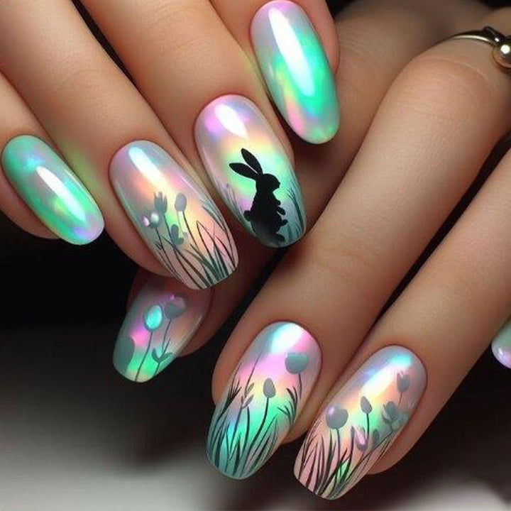 Artificial nails with exclusive spring design Kalsten