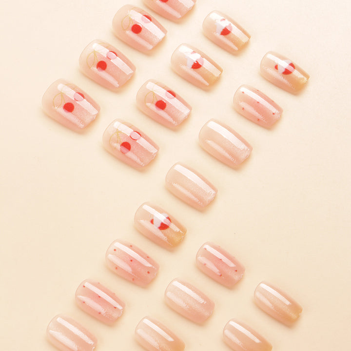 Artistic Fruit-Inspired Press-On Nail Tips Kalsten