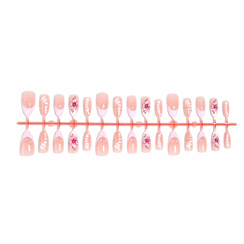 DIY Art Nail Set with Floral Accents Kalsten
