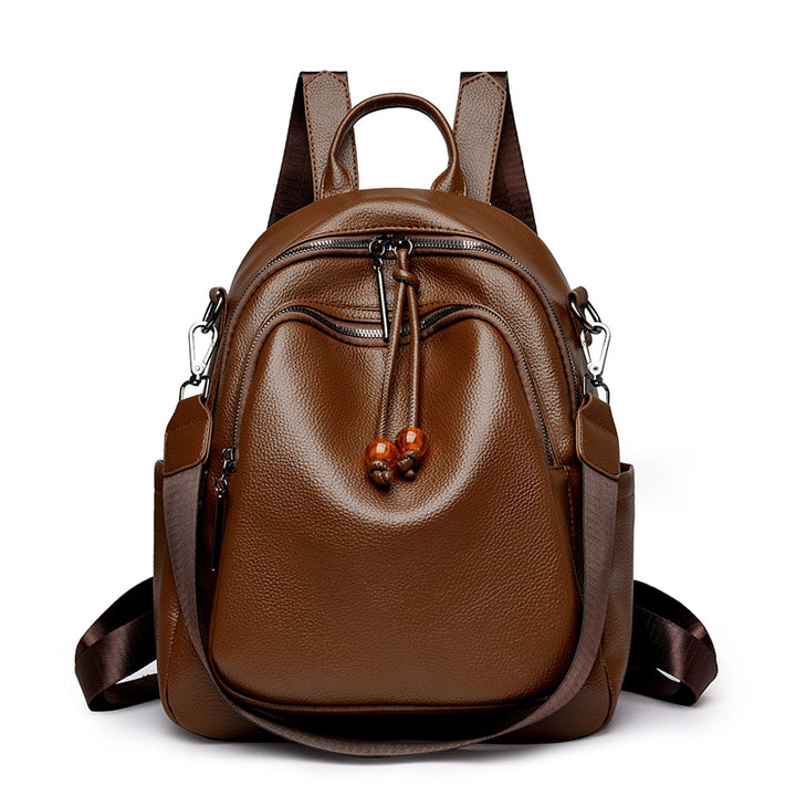 Premium Leather Travel Backpack Kalsten