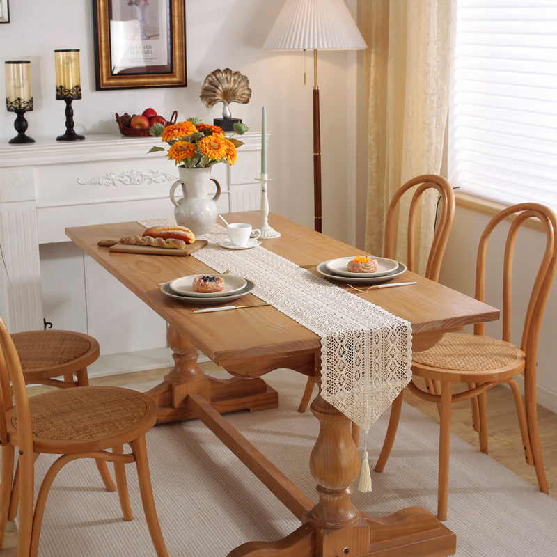 Elegant Crochet Table Runner