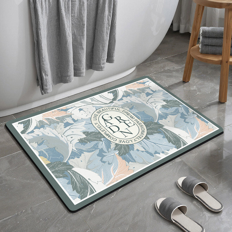 Decorative Motivational Bath Mat Kalsten