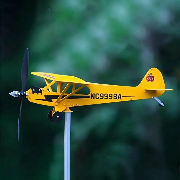 Decorative Airplane Garden Stake Kalsten