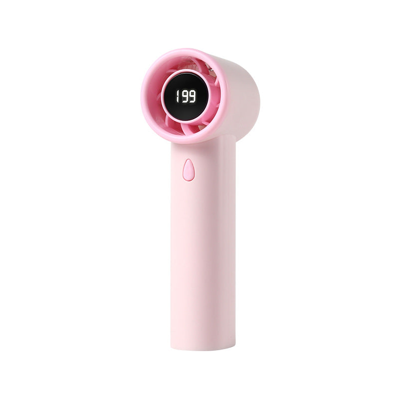 Unisex Portable Handheld Fan with Digital Speed Display Kalsten 1782010580