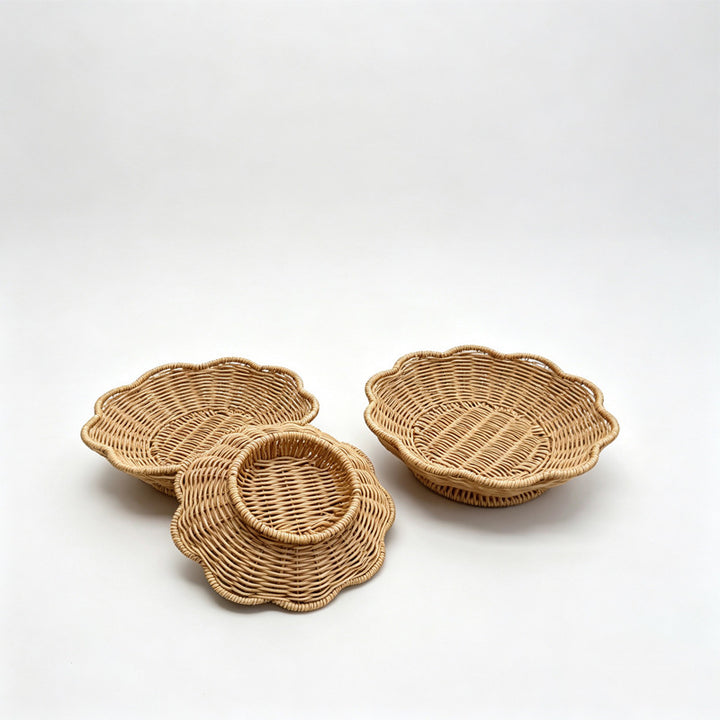 Decorative Woven Serving Bowl Kalsten