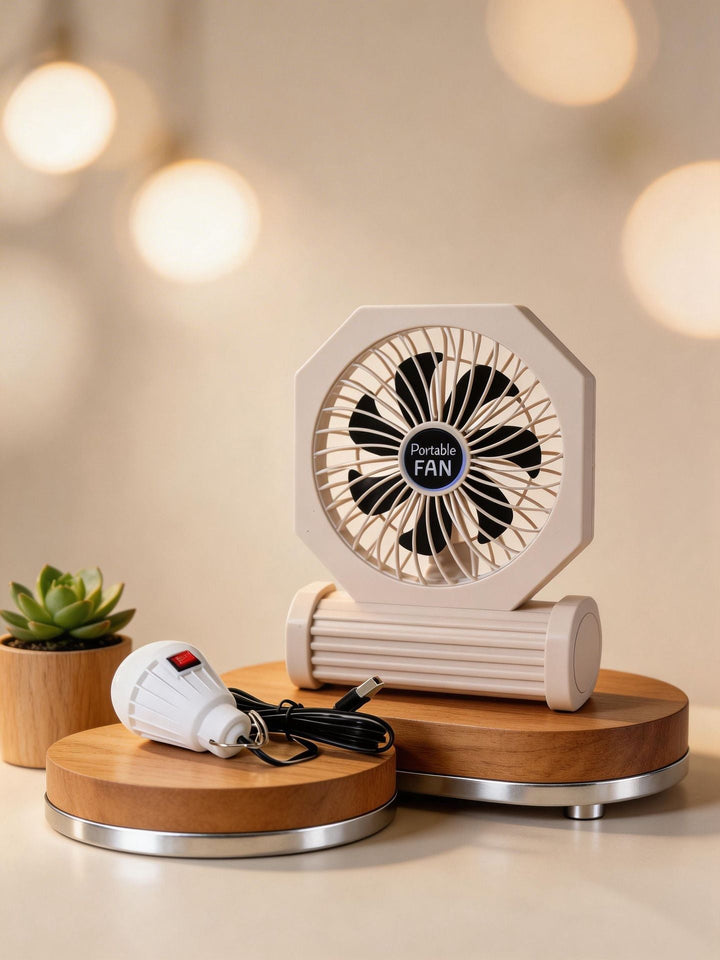 Women's Portable Table Fan with USB Connection Kalsten