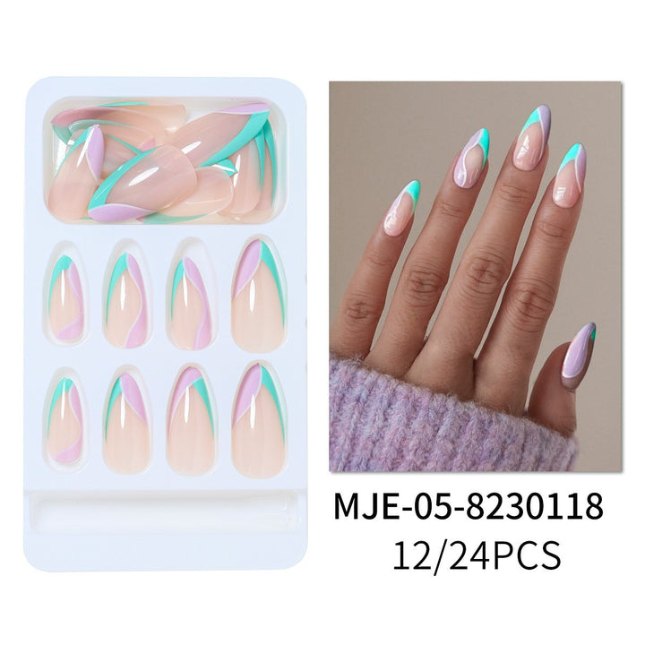 Creative Press-On Nail Design Kalsten
