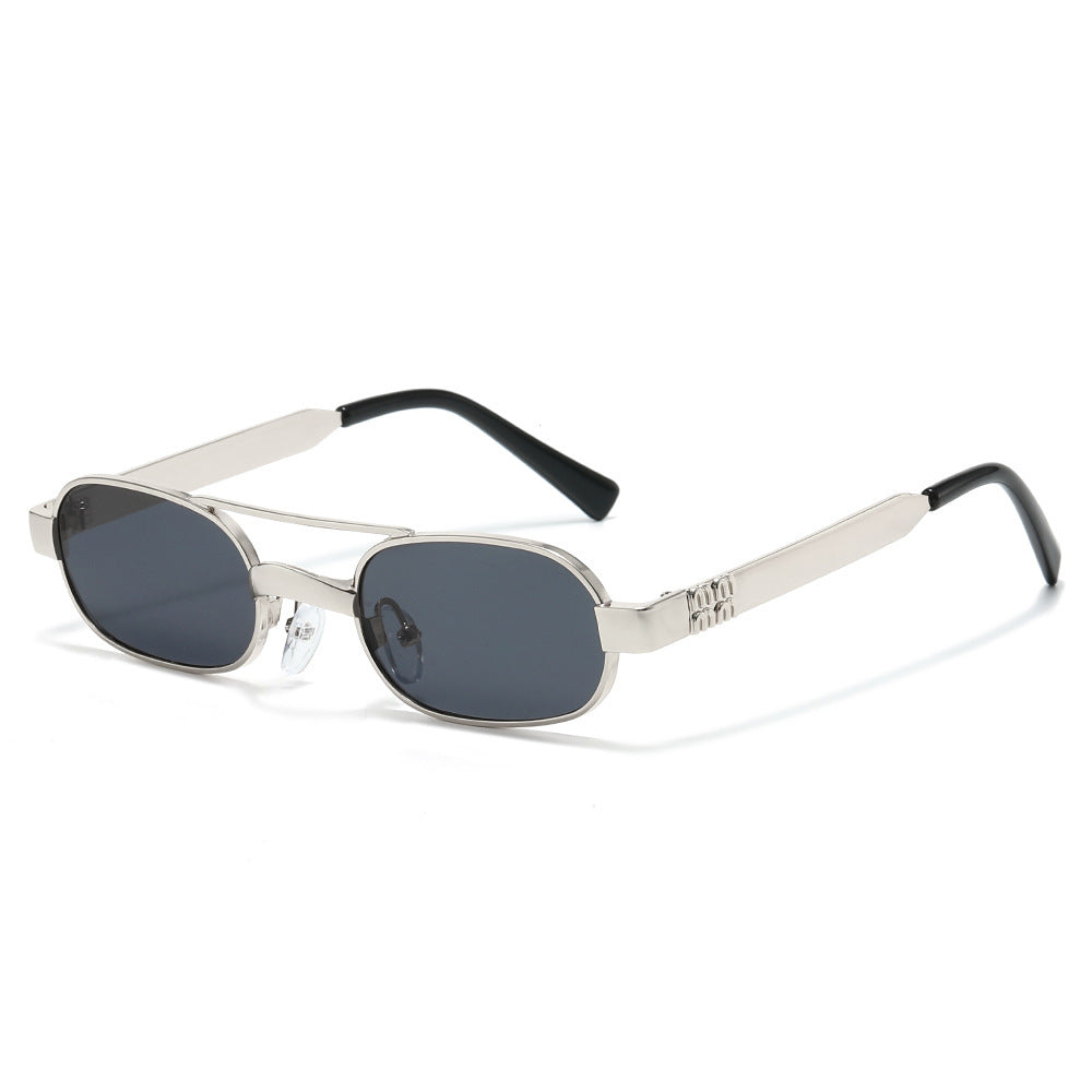 Stylish Minimalist Oval Sunglasses Kalsten