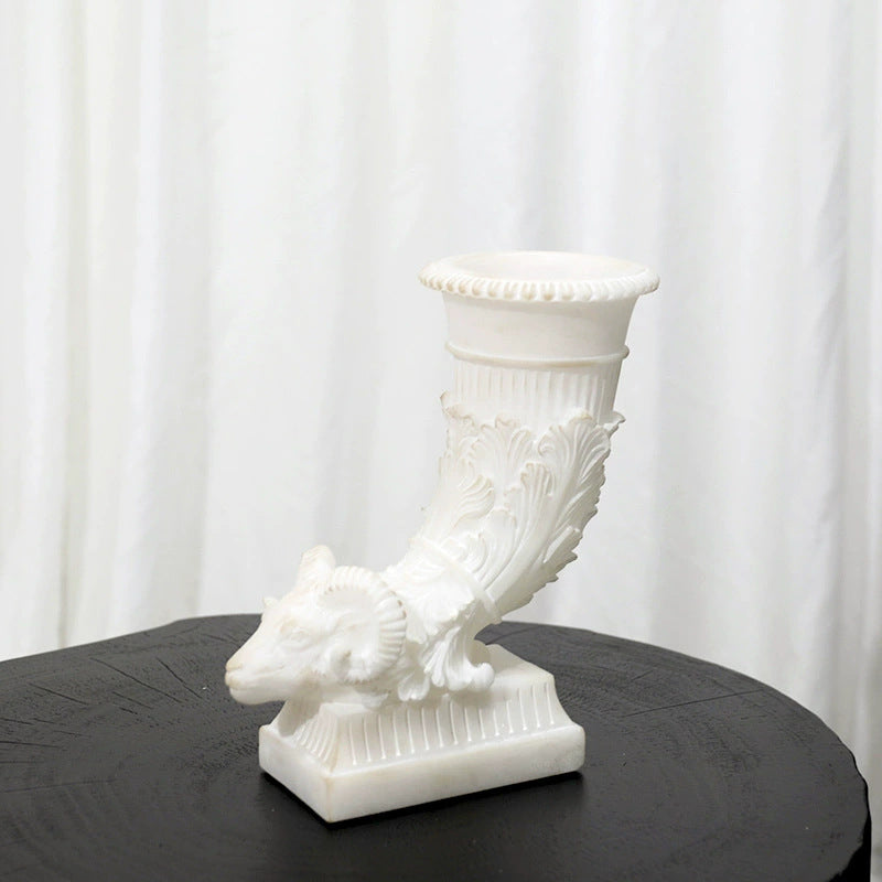 Decorative Alabaster Art Vase