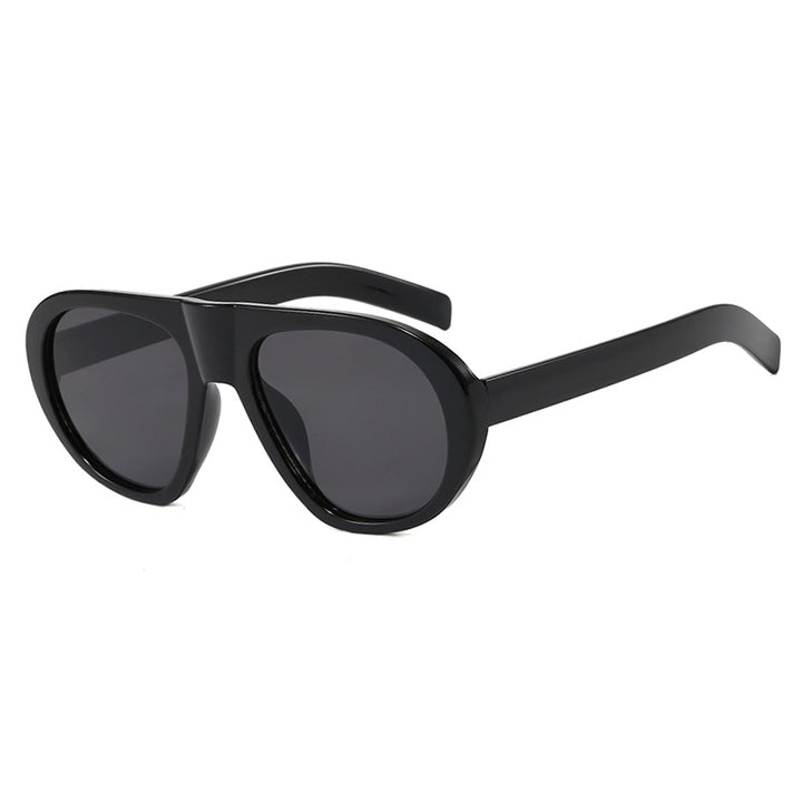 Women striking sunglasses with futuristic frame and sturdy design Kalsten
