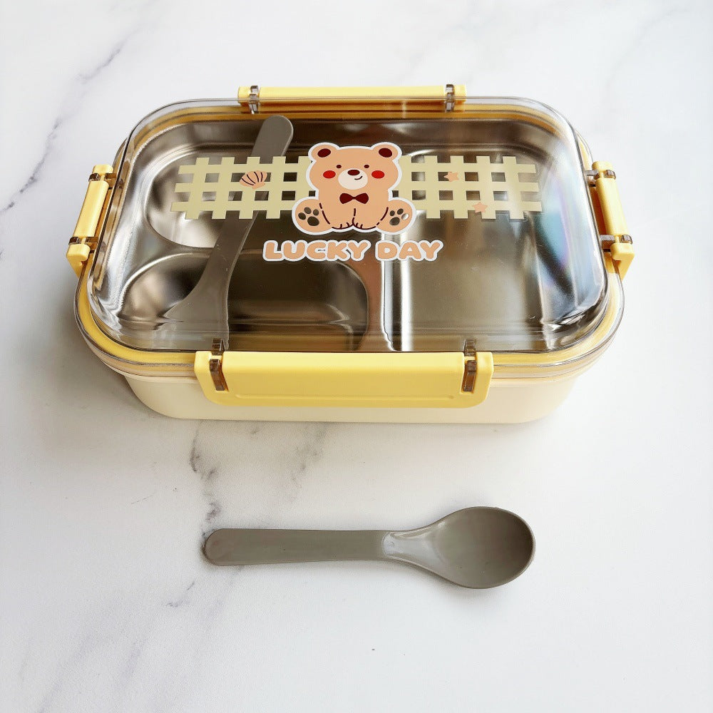 Multi-Compartment Insulated Lunch Box