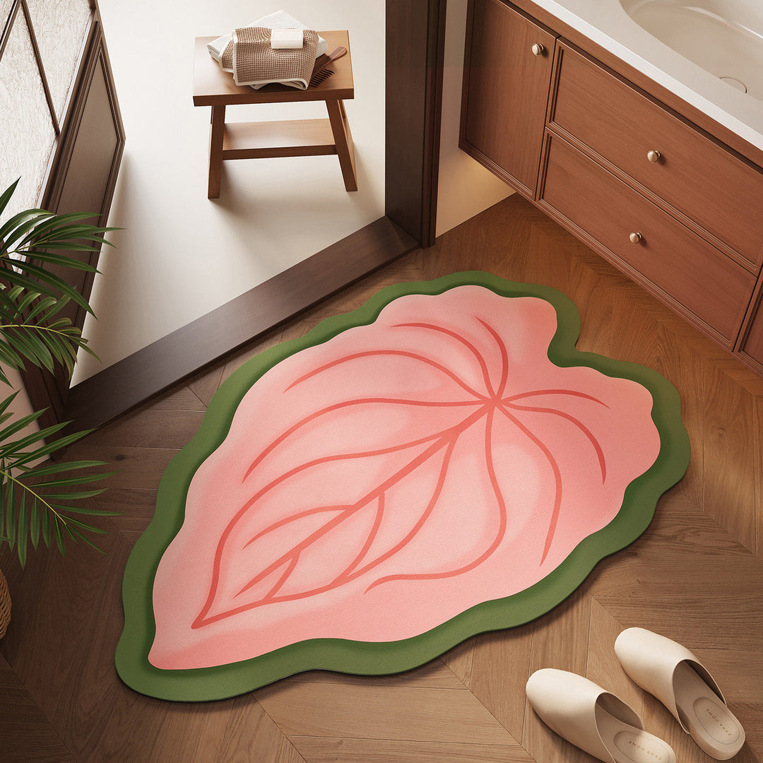 Playful Cartoon Animal Bath Mat