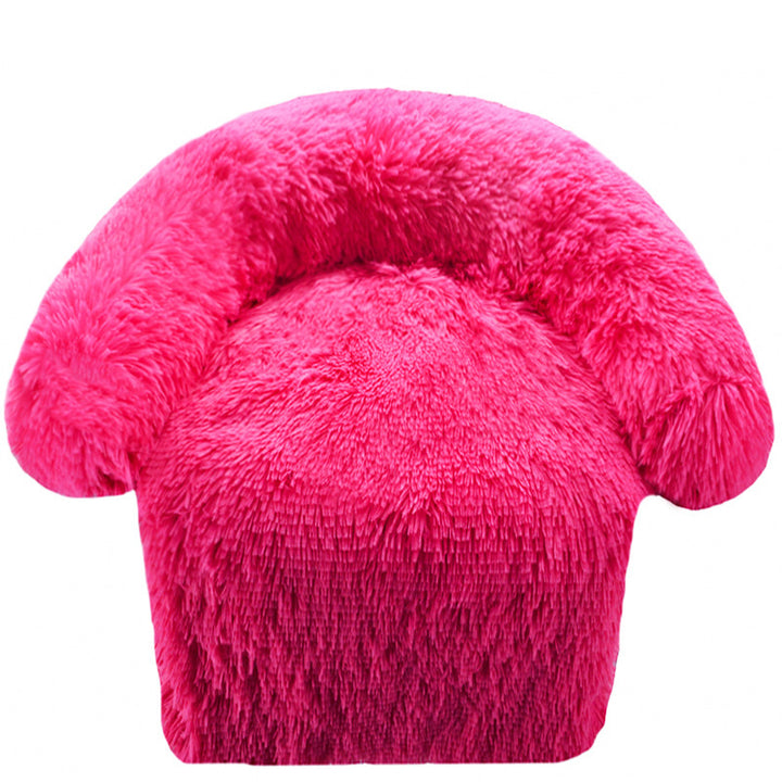 Ultra-Soft Plush  Lounge Chair  Dog Bed