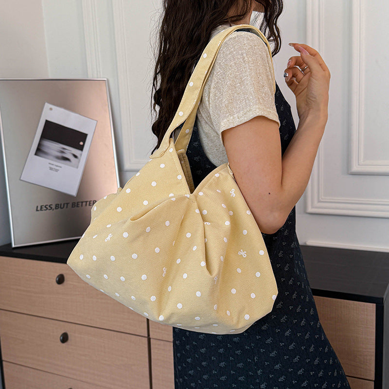 Modern Polka Dot Shoulder Bag