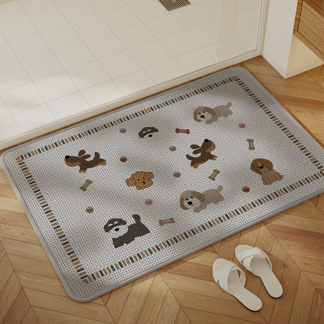Funny Dog Indoor Mat Kalsten