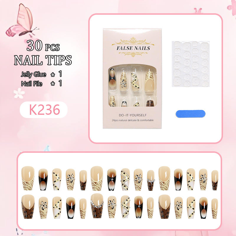 Artificial nail set with unique design Kalsten