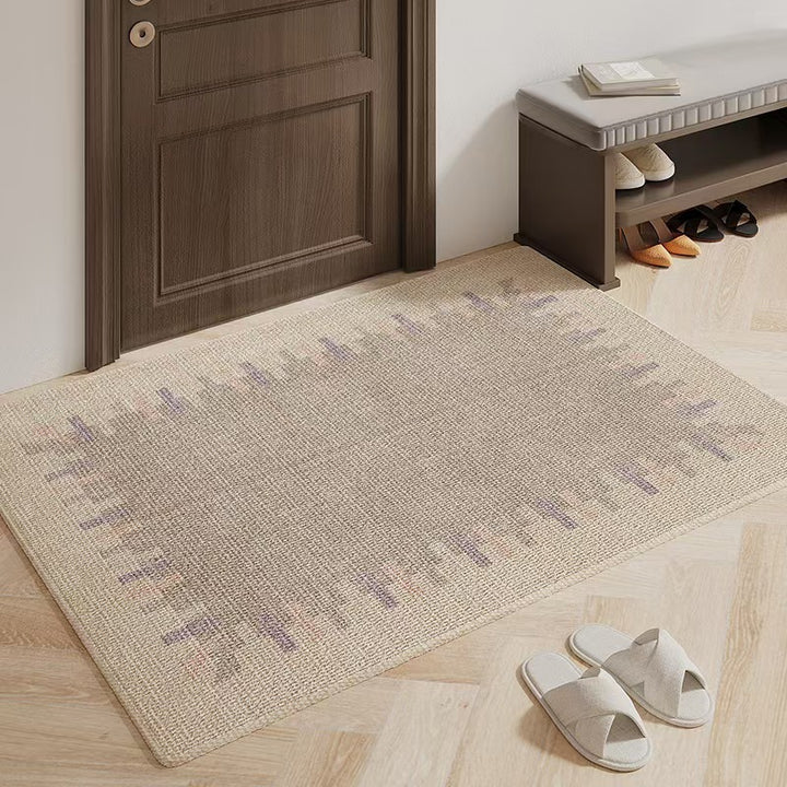 Textured Geometric Area Rug
