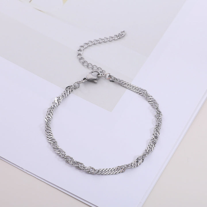 Textured Twisted Chain Bracelet Kalsten