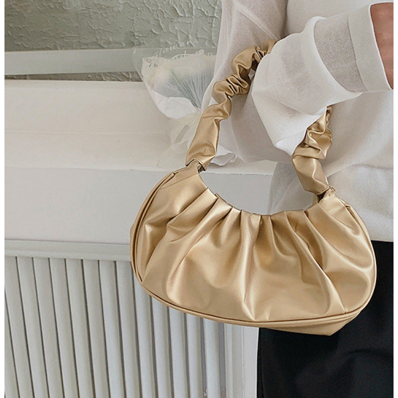 WoFashionable Ruched Handbag Kalsten