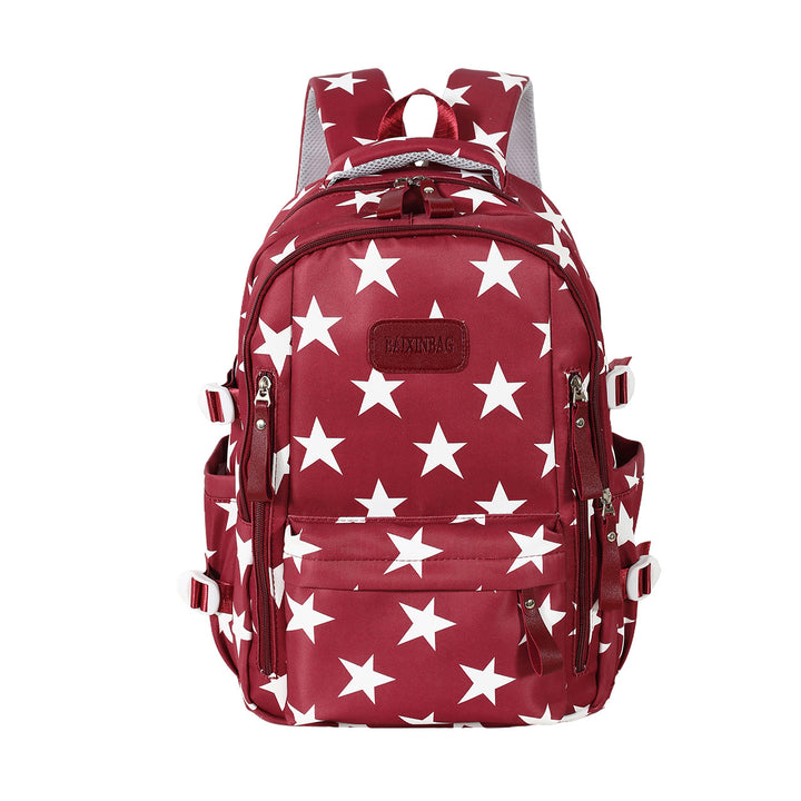 Stylish Star Print Backpack