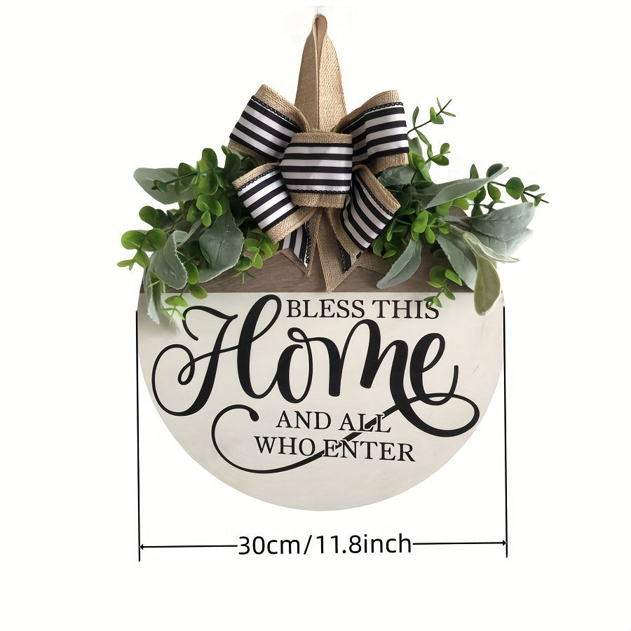 Rustic Home Blessing Wall Decor