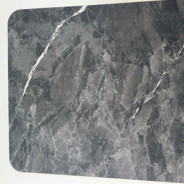 Stylish Marble-Effect Kitchen Mat Kalsten