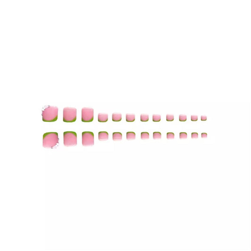Floral-Embellished Press-On Nail Art Set Kalsten
