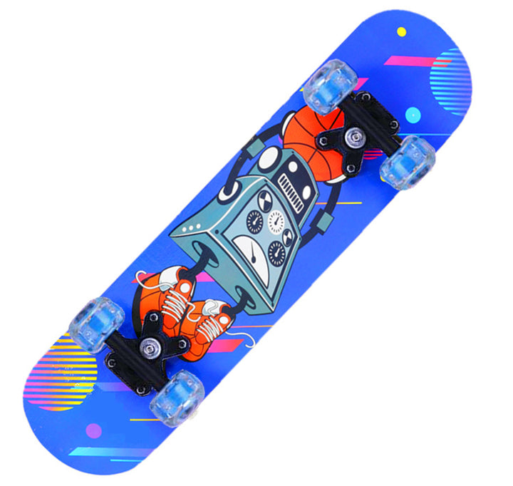 Shark-Themed Mini Skateboard Kalsten